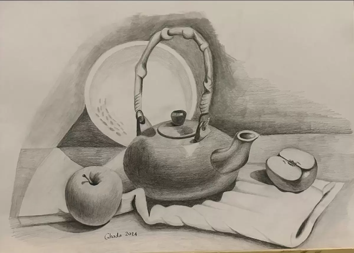 Artwork by الفنانة ( ايمان شريف ) من مصر